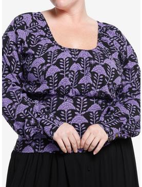 The Witcher Yennefer Flowers Long-Sleeve Top Plus Size, , hi-res