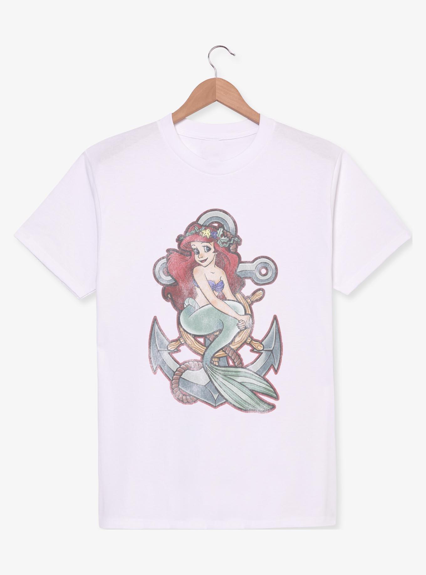 Disney The Little Mermaid Anchor Ariel T-Shirt