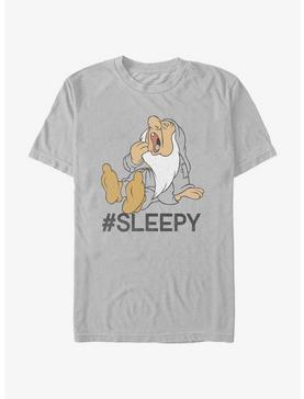 Disney Snow White And The Seven Dwarfs Hashtag Sleepy T-Shirt, , hi-res