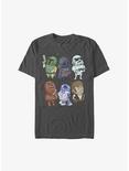 Star Wars Group Doodles T-Shirt, CHARCOAL, hi-res