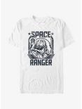 Disney Toy Story Buzz Space Ranger Crest T-Shirt, WHITE, hi-res