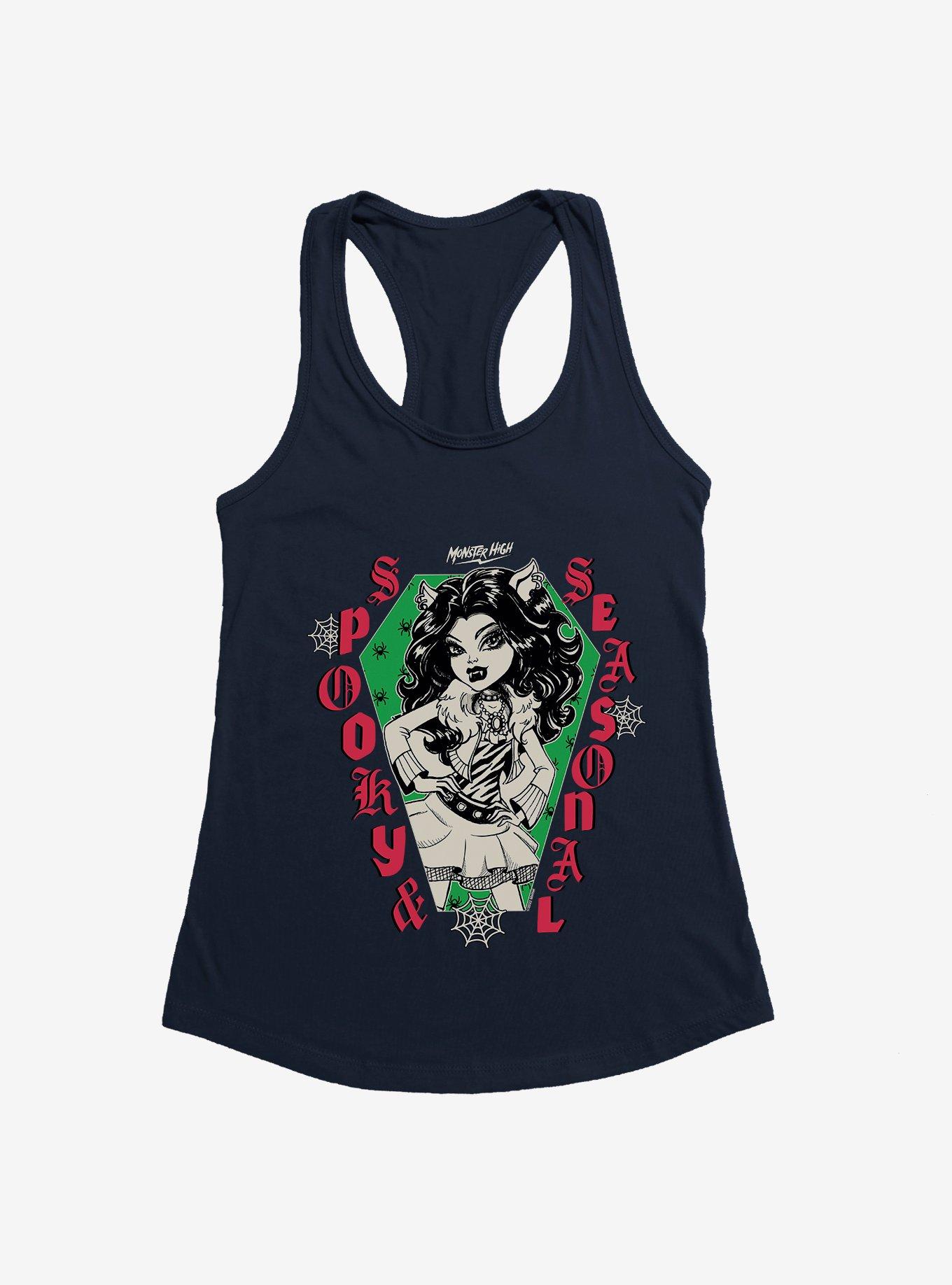 THRDLESS Monster High Clawdeen Wolf Spooky Girls Tank