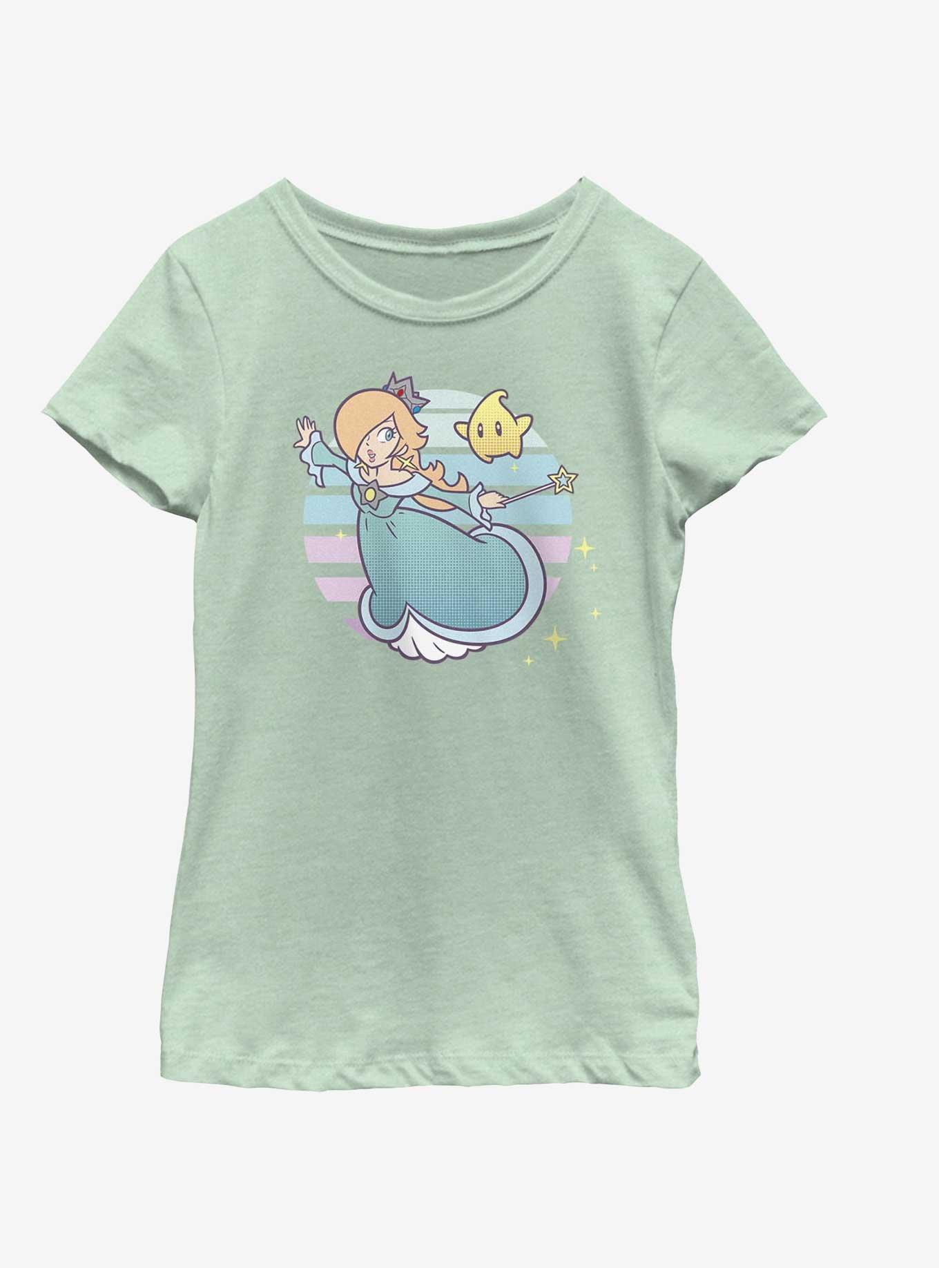 Nintendo Rosalina Icon Youth Girls T-Shirt, MINT, hi-res