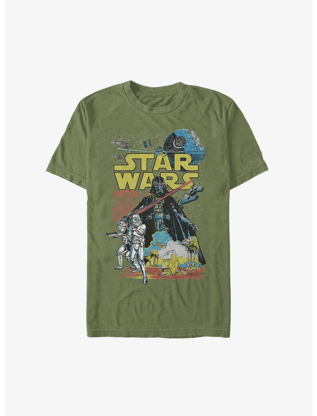 Star Wars Rebel Classic T-Shirt, MIL GRN, hi-res