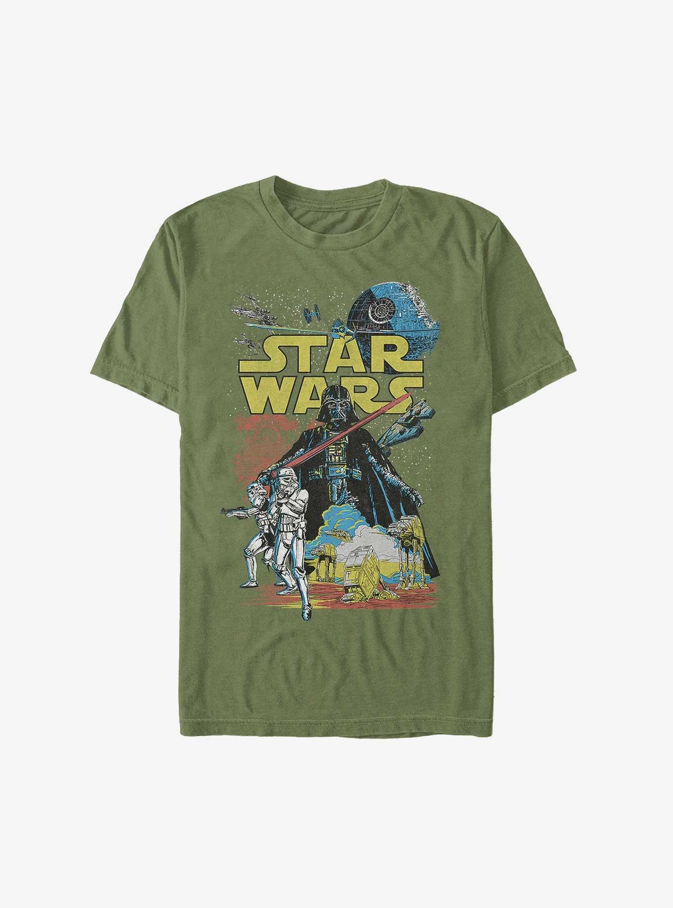 Star Wars Rebel Classic T-Shirt, MIL GRN, hi-res