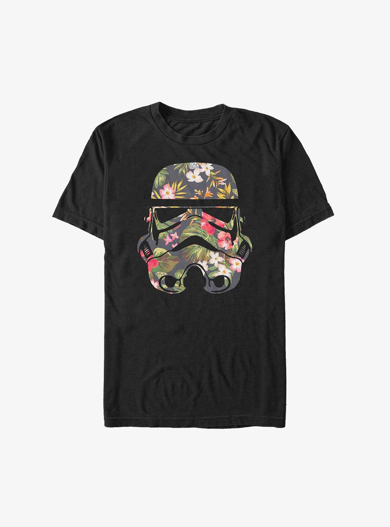 Star Wars Stormtrooper Floral Helmet T Shirt Her Universe