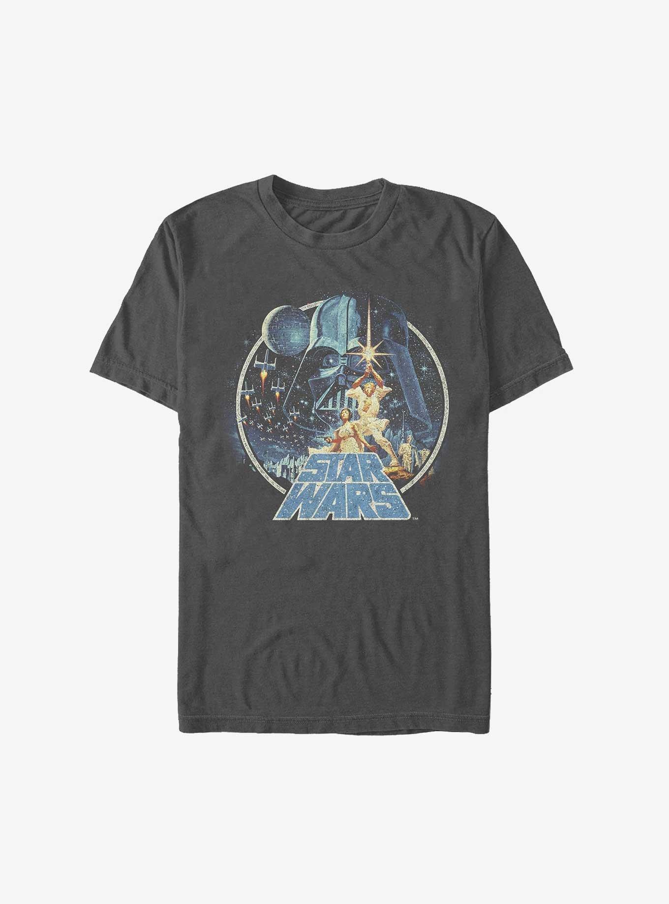 Star Wars Vintage Victory T-Shirt, CHARCOAL, hi-res