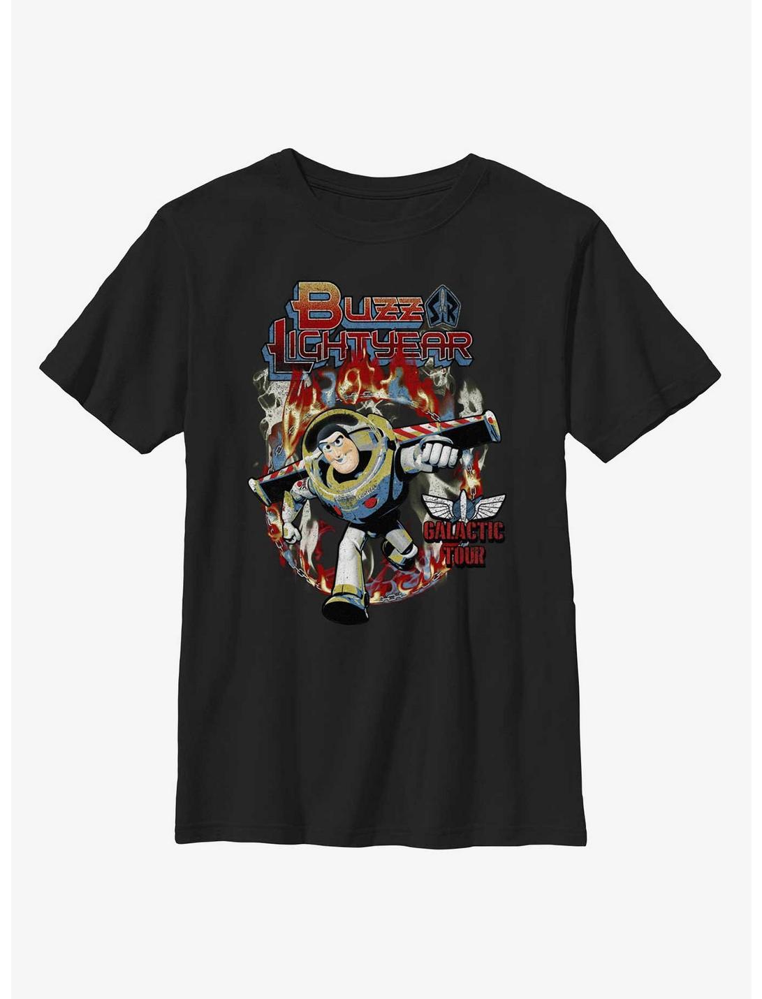 Plus Size Disney Toy Story Buzz Lightyear Galactic Tour Youth T-Shirt, BLACK, hi-res