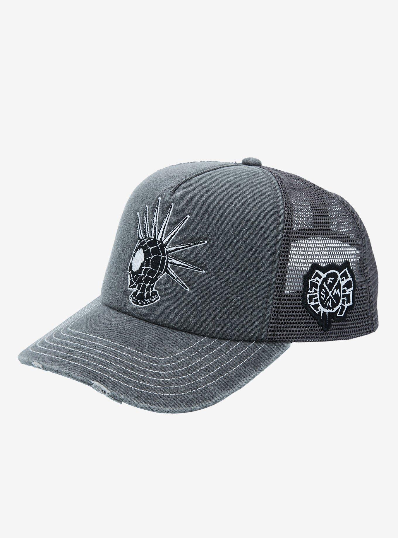 Marvel Spider-Man: Across The Spider-Verse Spider-Punk Trucker Hat, , hi-res