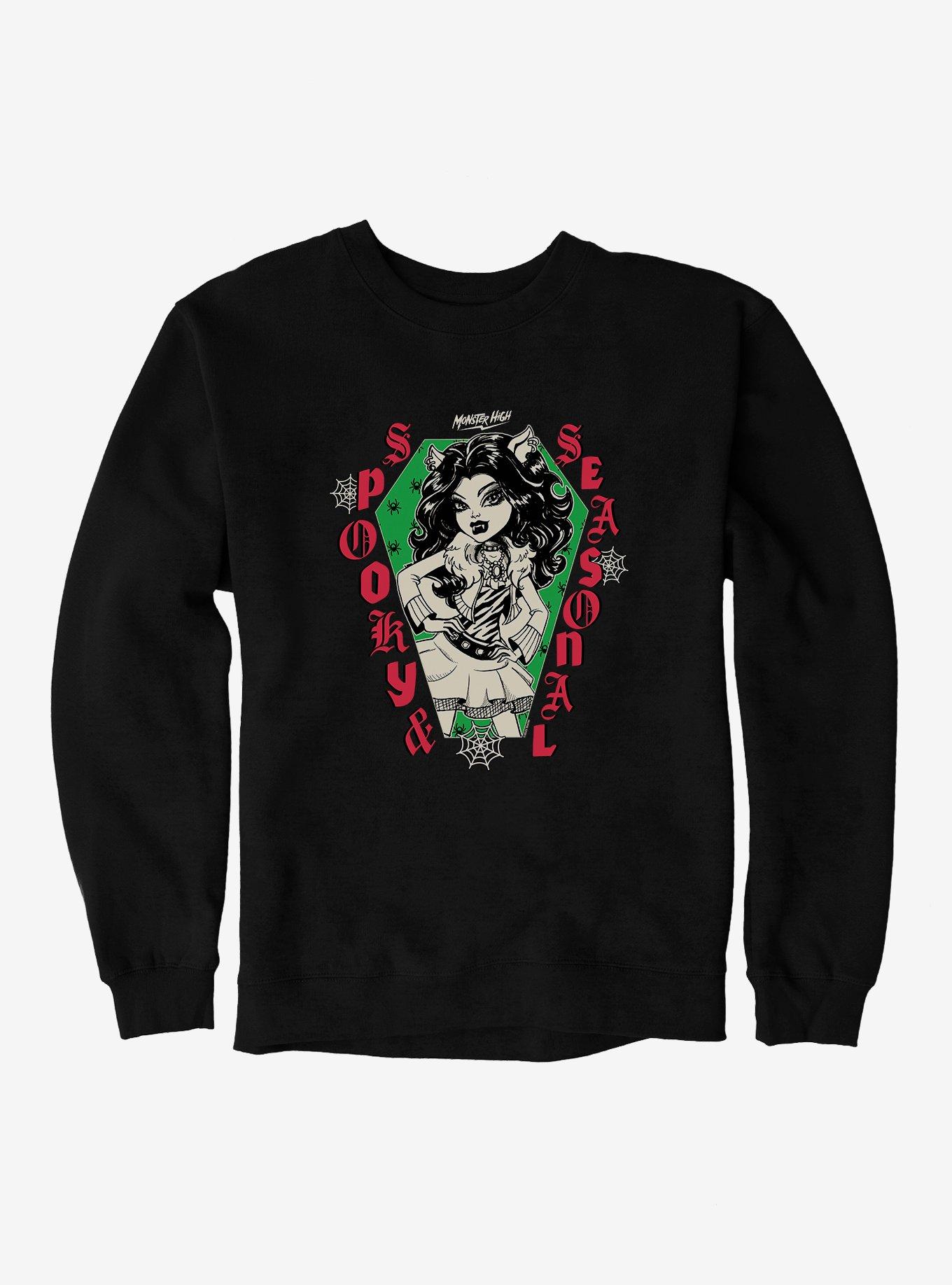 Monster High Clawdeen Wolf Spooky And Seasonal Sweatshirt, , hi-res