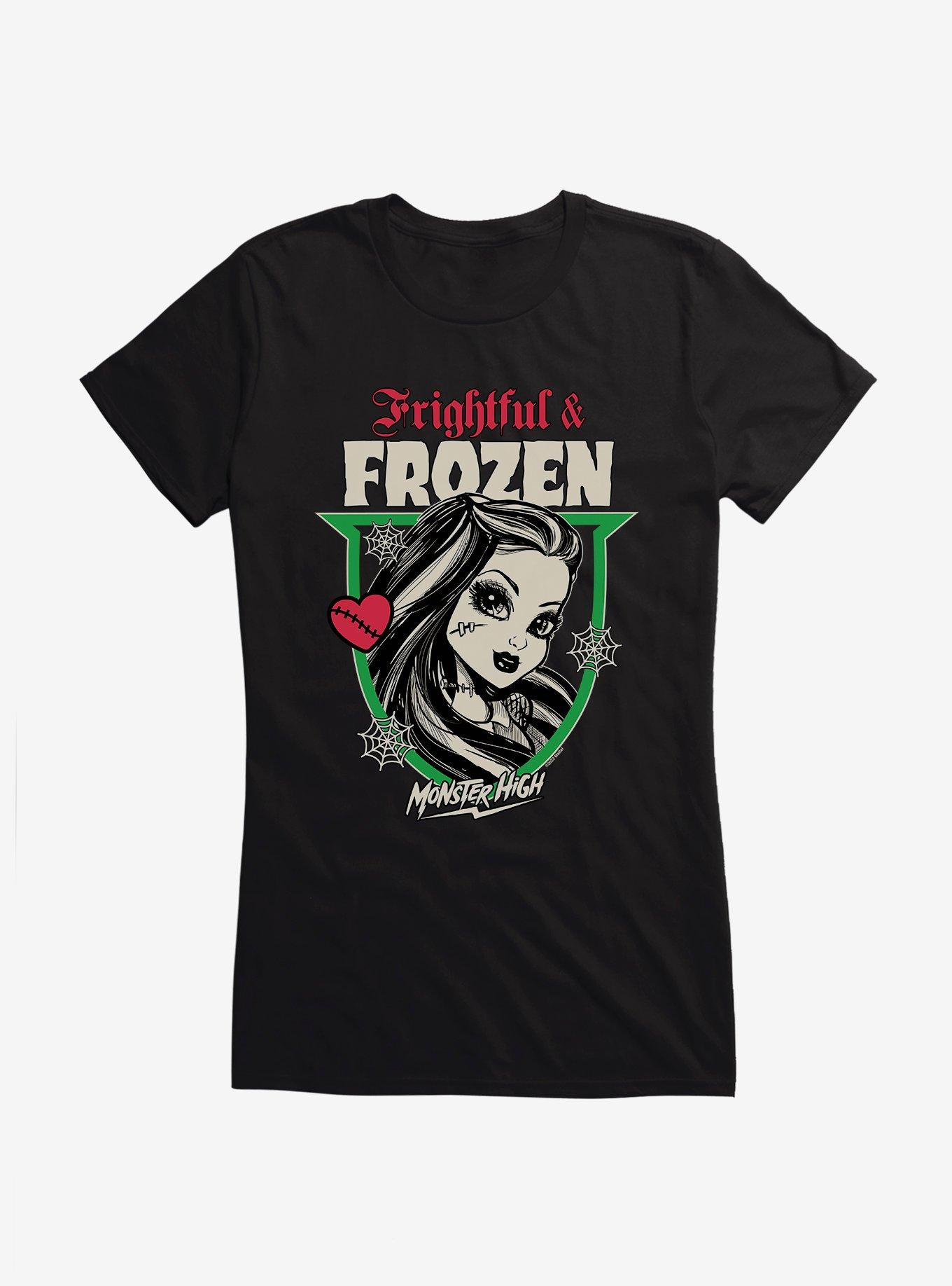 Monster High Frankie Stein Frightful And Frozen Girls T-Shirt