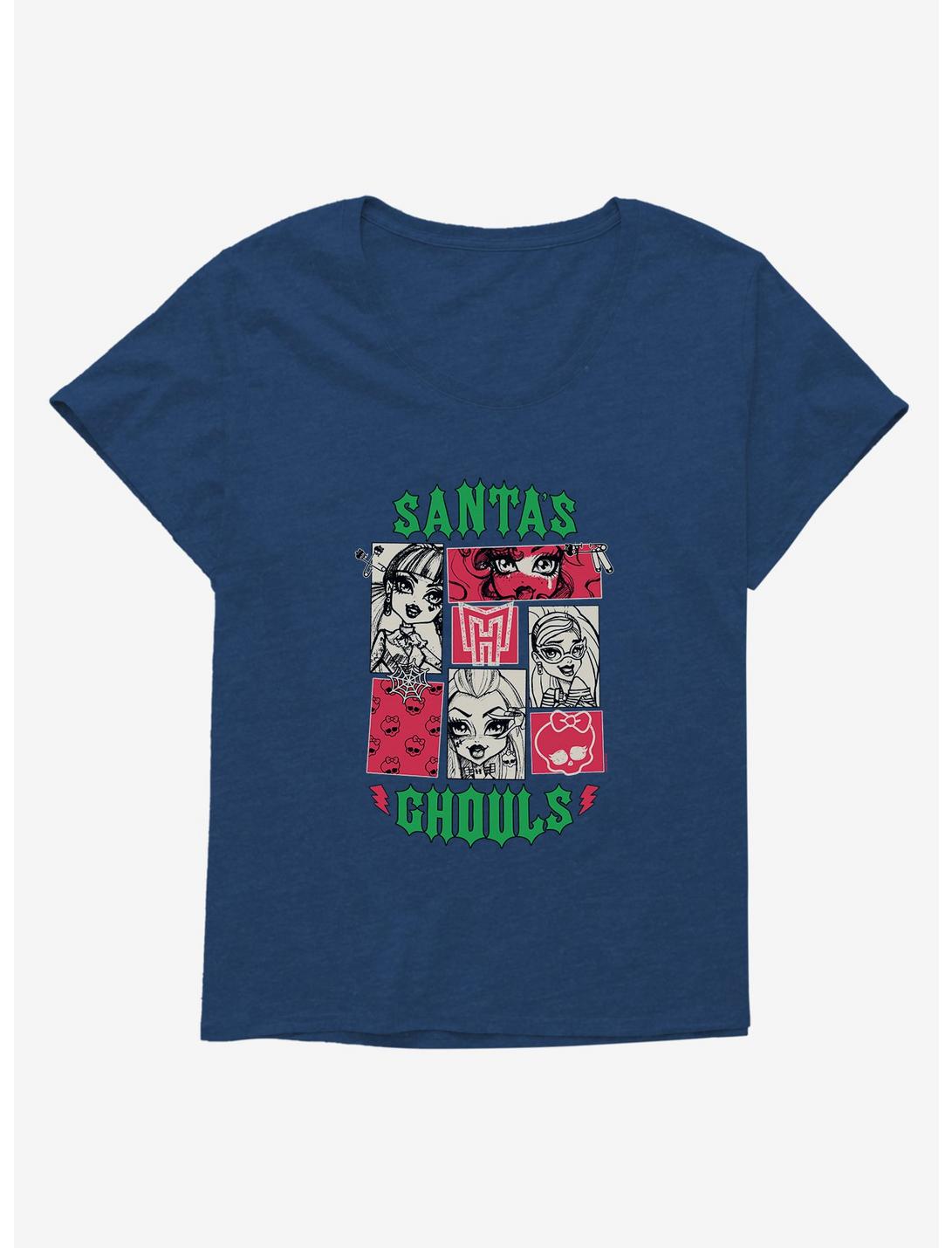 Monster High Santa's Ghouls Girls T-Shirt Plus Size, , hi-res