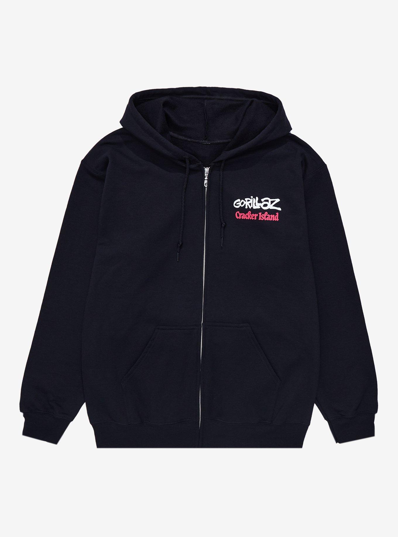 Gorillaz Cracker Island Hoodie, BLACK, hi-res