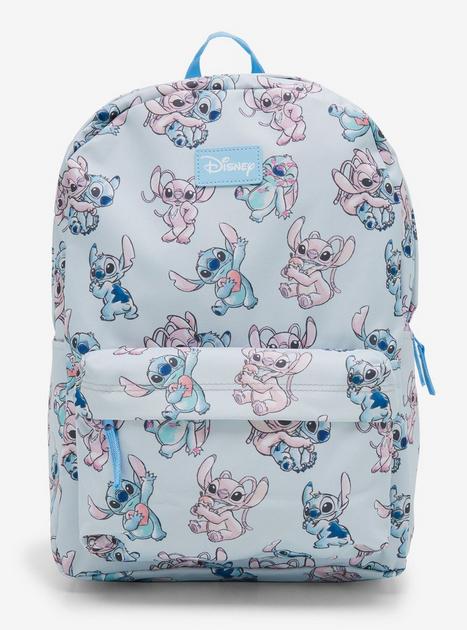Disney Stitch and Angel Backpack in Baby Pink 28cm main image 0