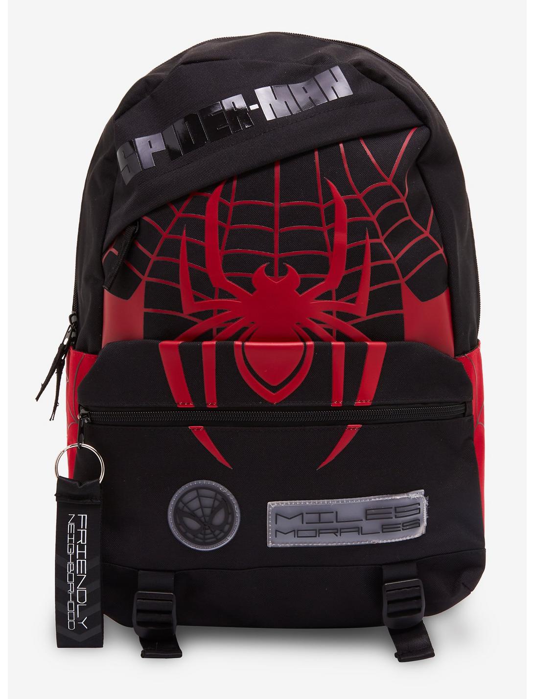 Marvel Spider-Man: Across The Spider-Verse Miles Morales Backpack | Hot ...