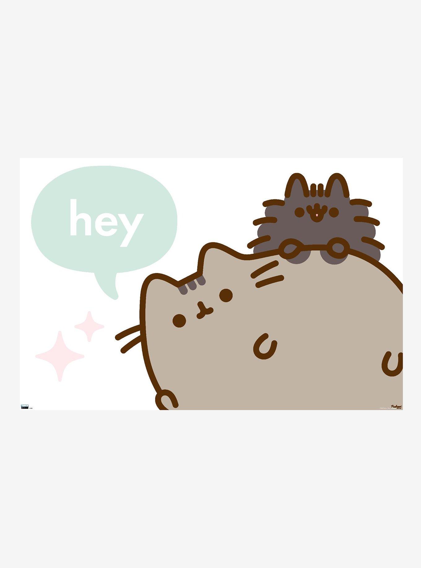 Pusheen Pip Duo Hey Poster, , hi-res