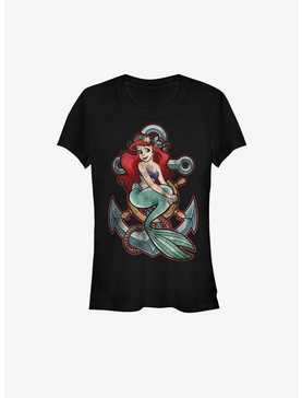 Disney The Little Mermaid Ariel Anchor Girls T-Shirt, , hi-res