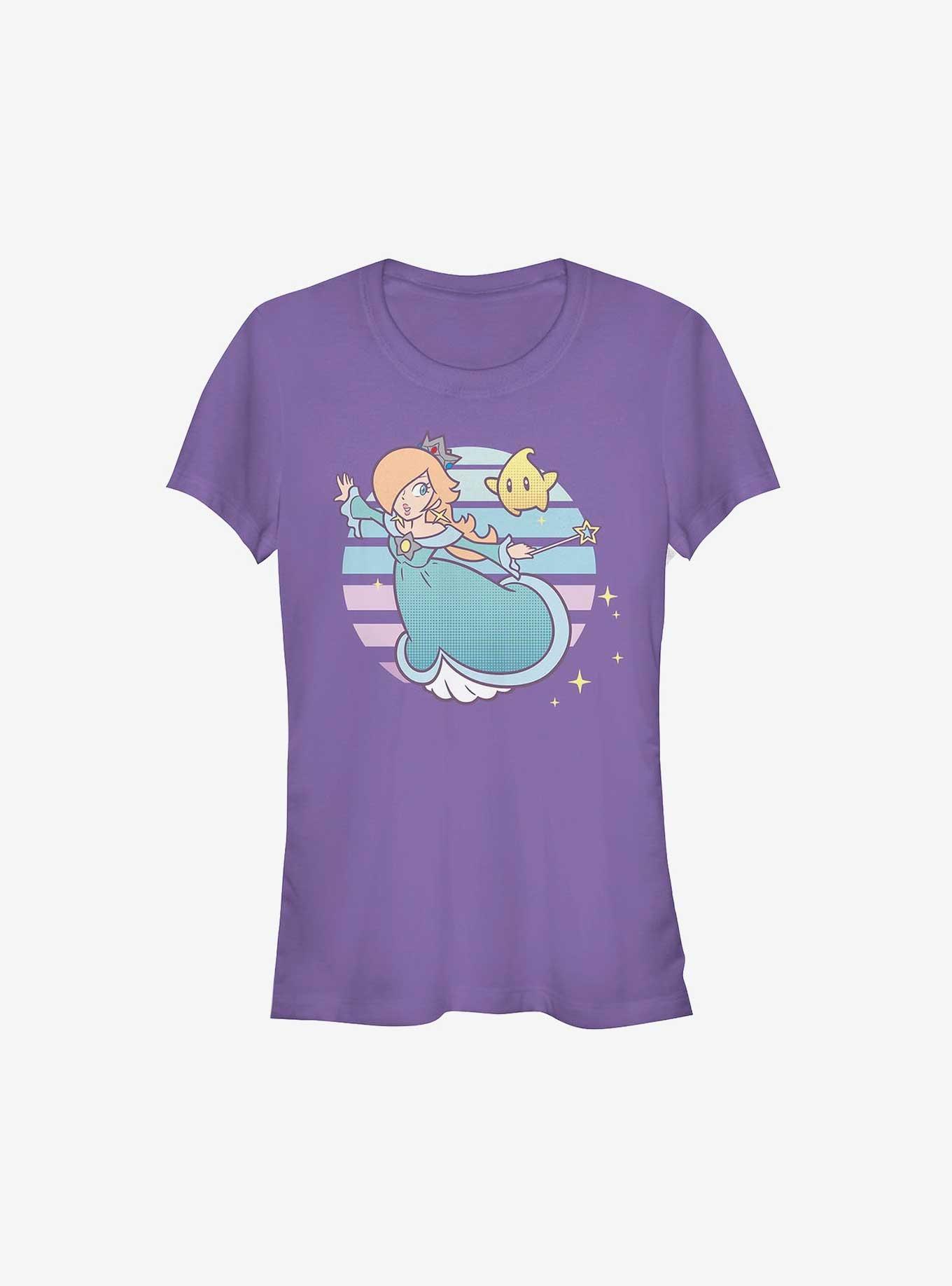 Nintendo Princess Rosalina and Star Girls T-Shirt, PURPLE, hi-res