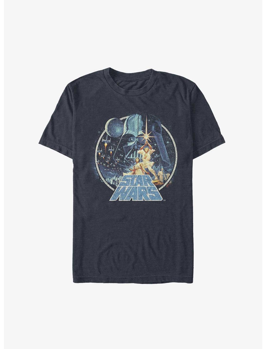 Star Wars Vintage Victory T-Shirt, DARK NAVY, hi-res