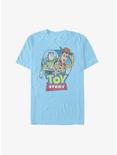 Disney Pixar Toy Story Besties Woody and Buzz T-Shirt, LT BLUE, hi-res