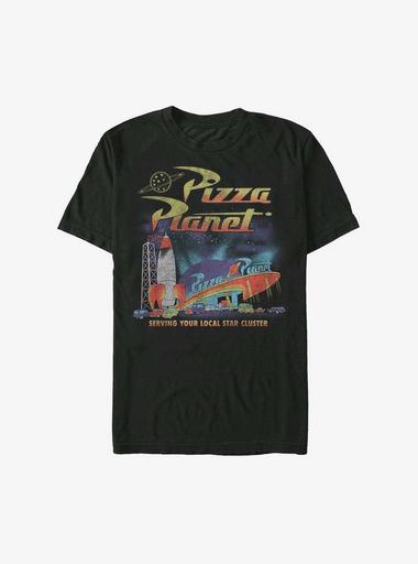 Disney Pixar Toy Story Pizza Planet Posse T-Shirt - BLACK | Hot Topic