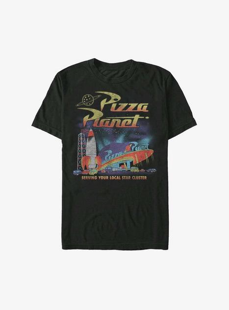 Pizza planet shirt disneyland hotsell