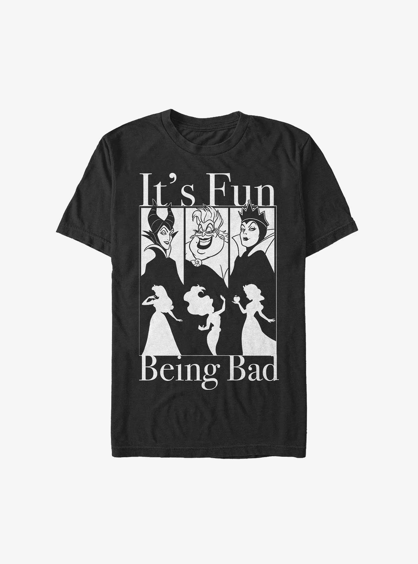 Disney Villains Bad Fun T-Shirt, BLACK, hi-res