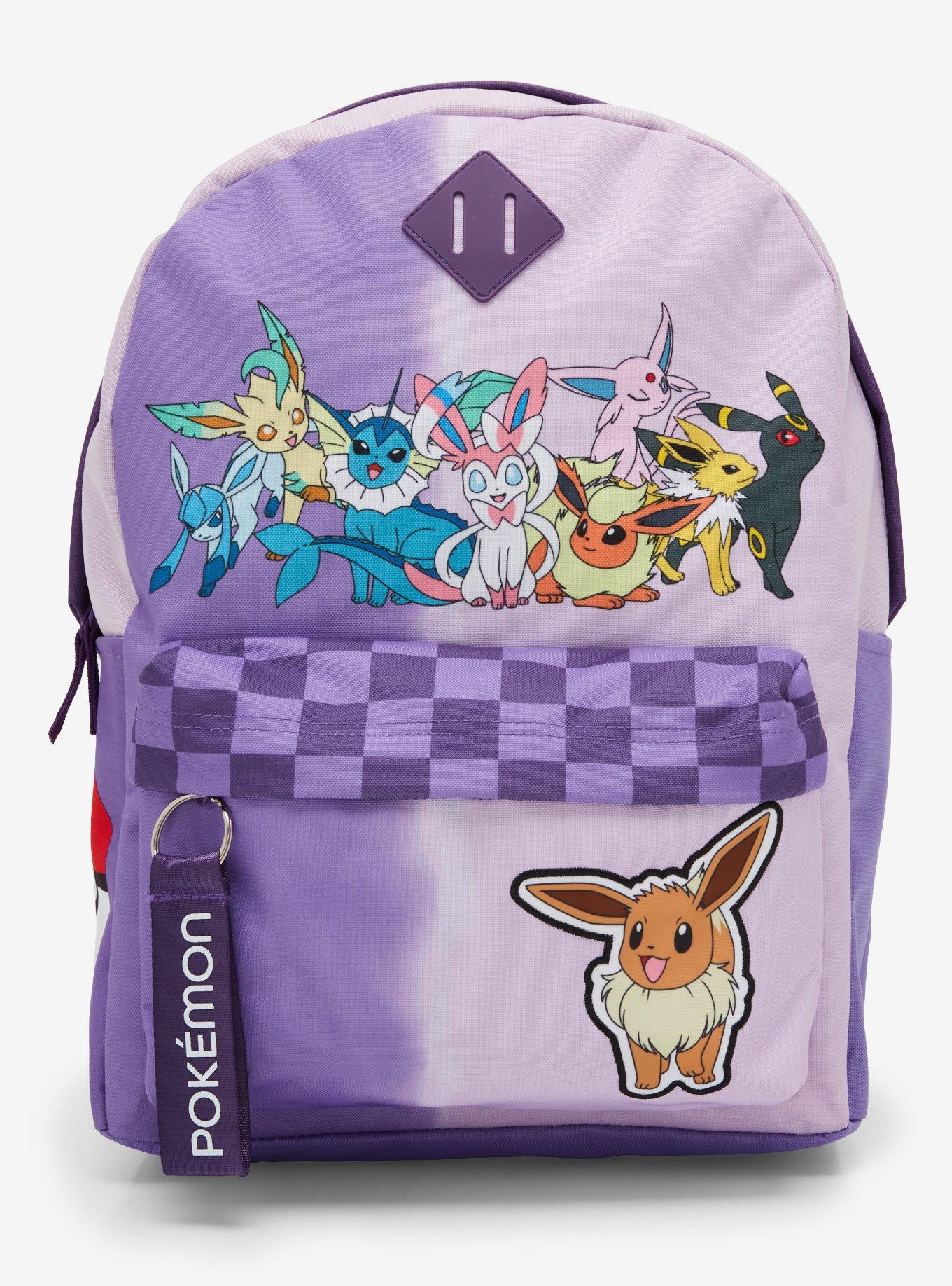 Pokemon Clear Backpack with Utility Pocket