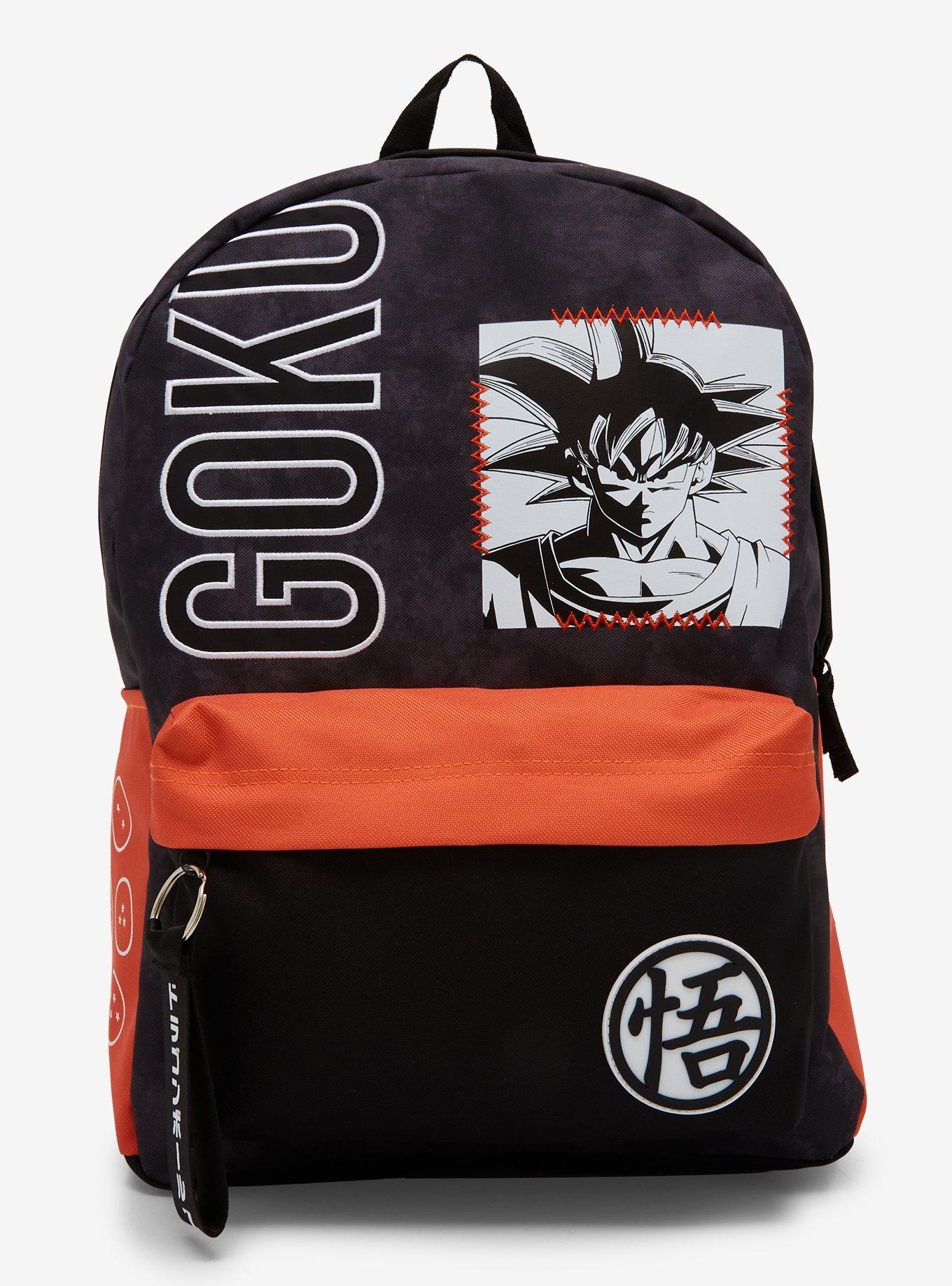 High Quality Dragon Ball School Rucksack Son Goku Children Boys