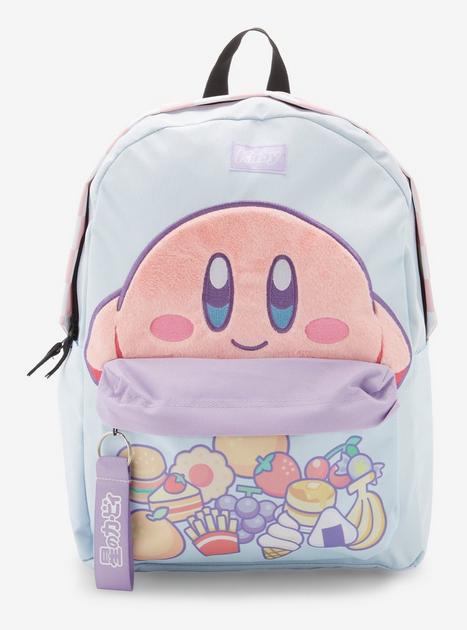 Kirby Snacks Fuzzy Pastel Backpack Hot Topic