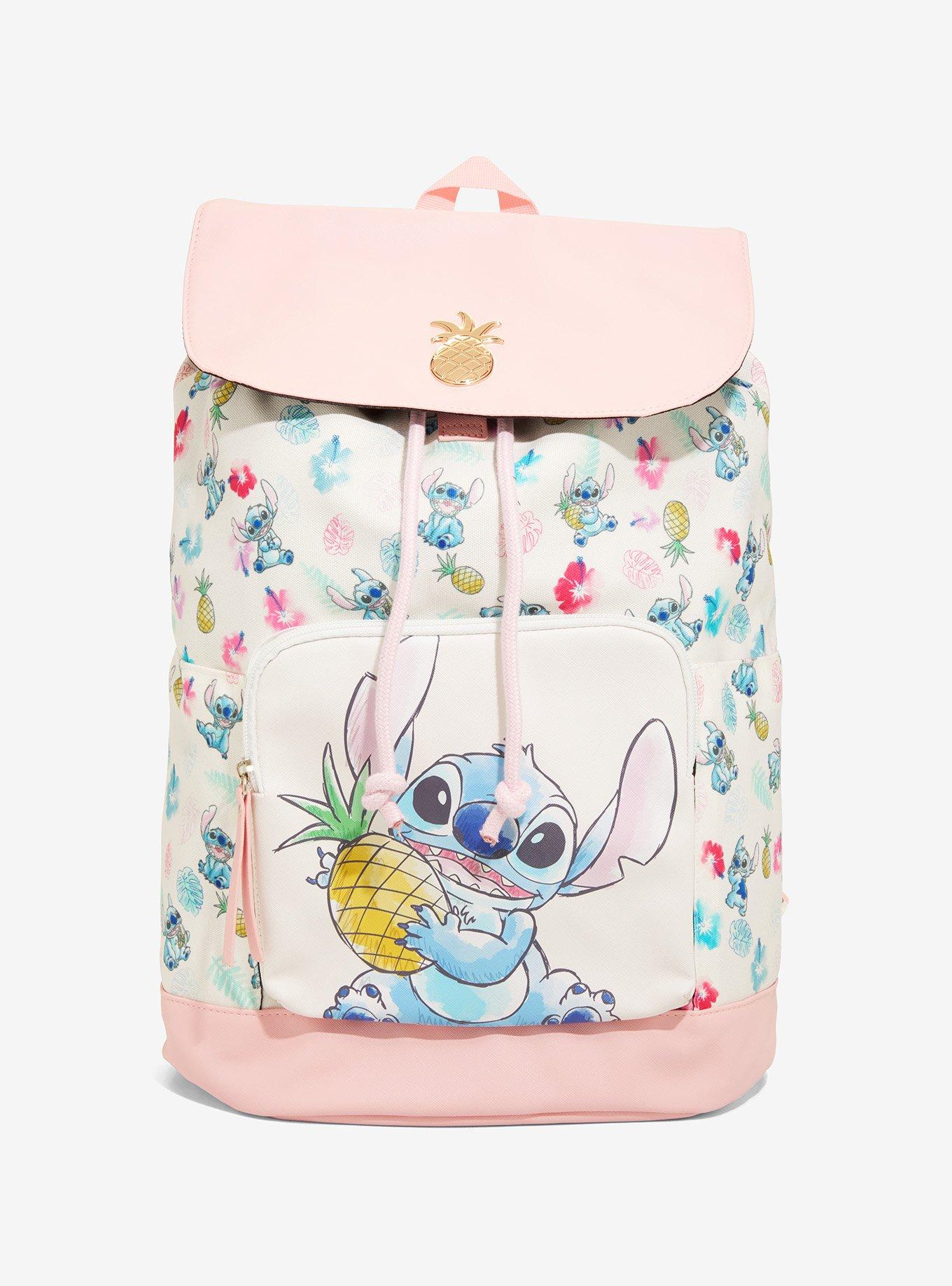 Disney Stitch Pineapples Slouch Backpack Hot Topic