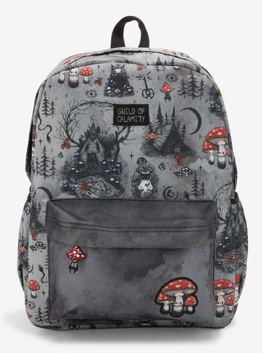 black & white mushroom moth mini backpack HUGS IDEA Butterfly Print for Women Small Backpack Purse Ladies Leather Bookbag Satchel Bags : Clothing, Shoes Jewelry Striped Bat Backpack with adjustable straps Red mushrooms on black