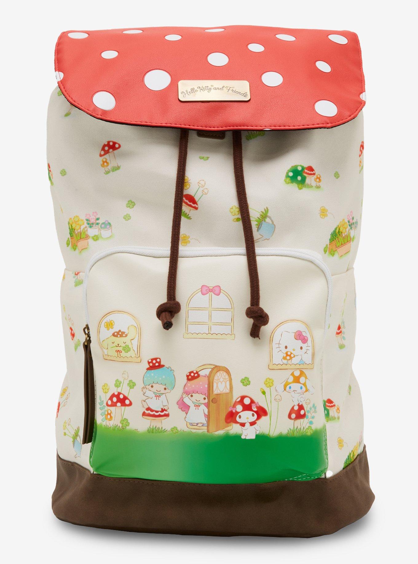 Hello Kitty And Friends Mushroom Slouch Backpack Hot Topic