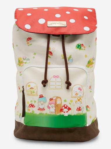 Hello selling Kitty & Friends Mushroom House Mini Backpack Her Universe