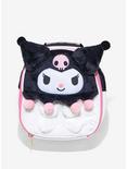 Kuromi Figural Fuzzy Lunch Bag, , hi-res