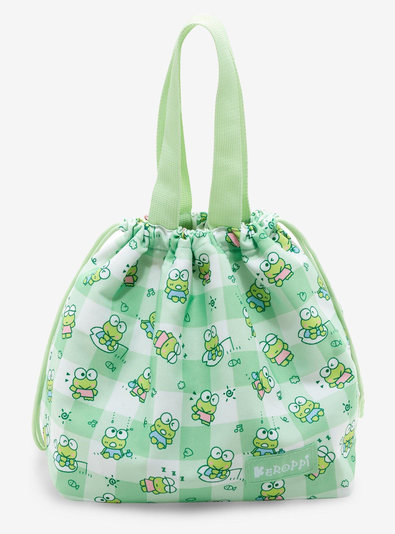 Keroppi Gingham Bento Box & Bag Set, , hi-res