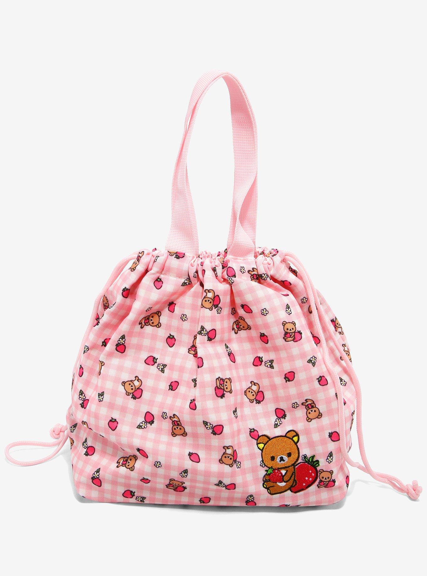 Strawberry Shortcake Tin Lunch Box Carry All Toy Kids Girls Tote Gift Treat  Bag