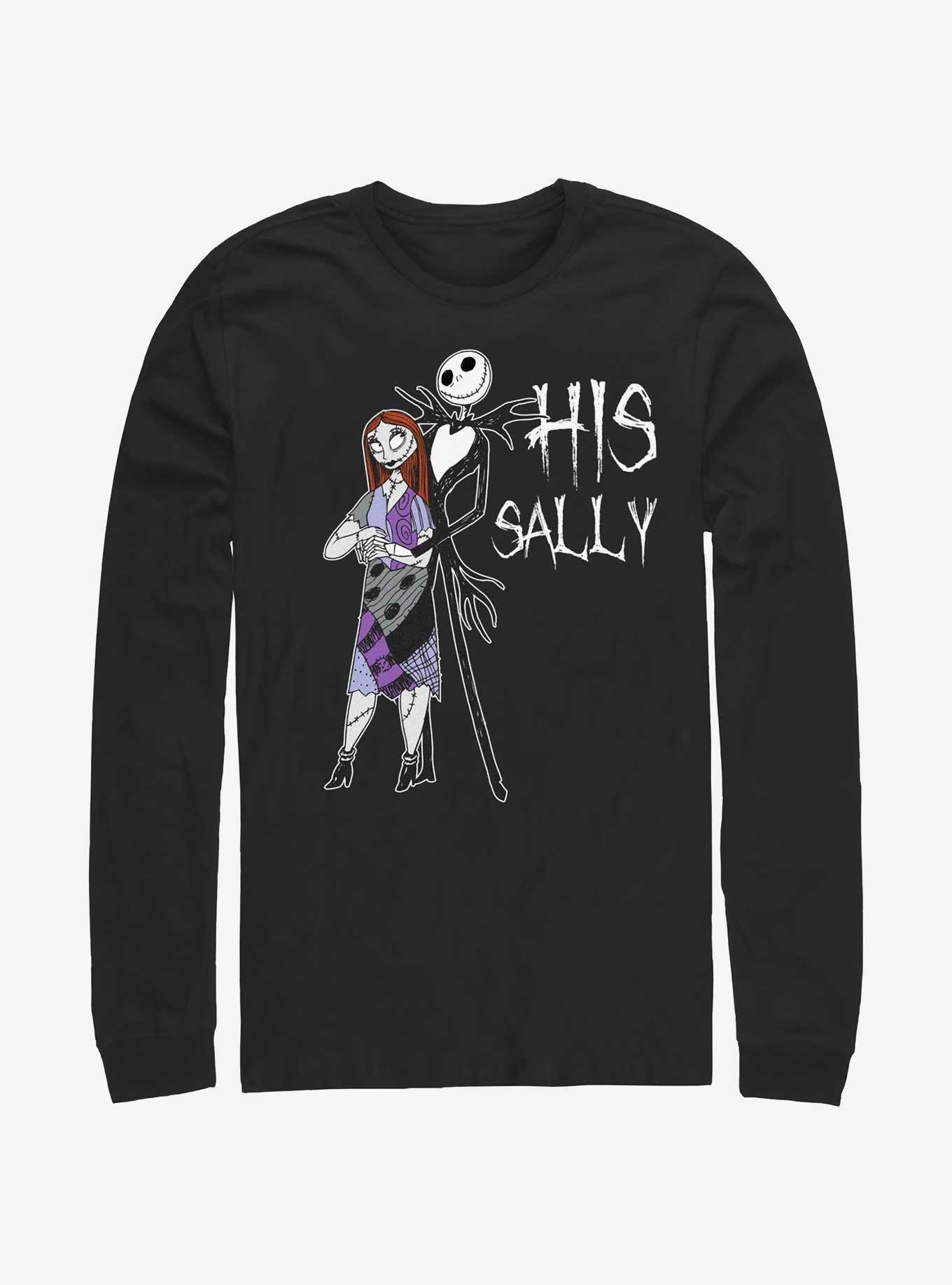 The Nightmare Before Christmas His Sally Long-Sleeve T-Shirt, , hi-res