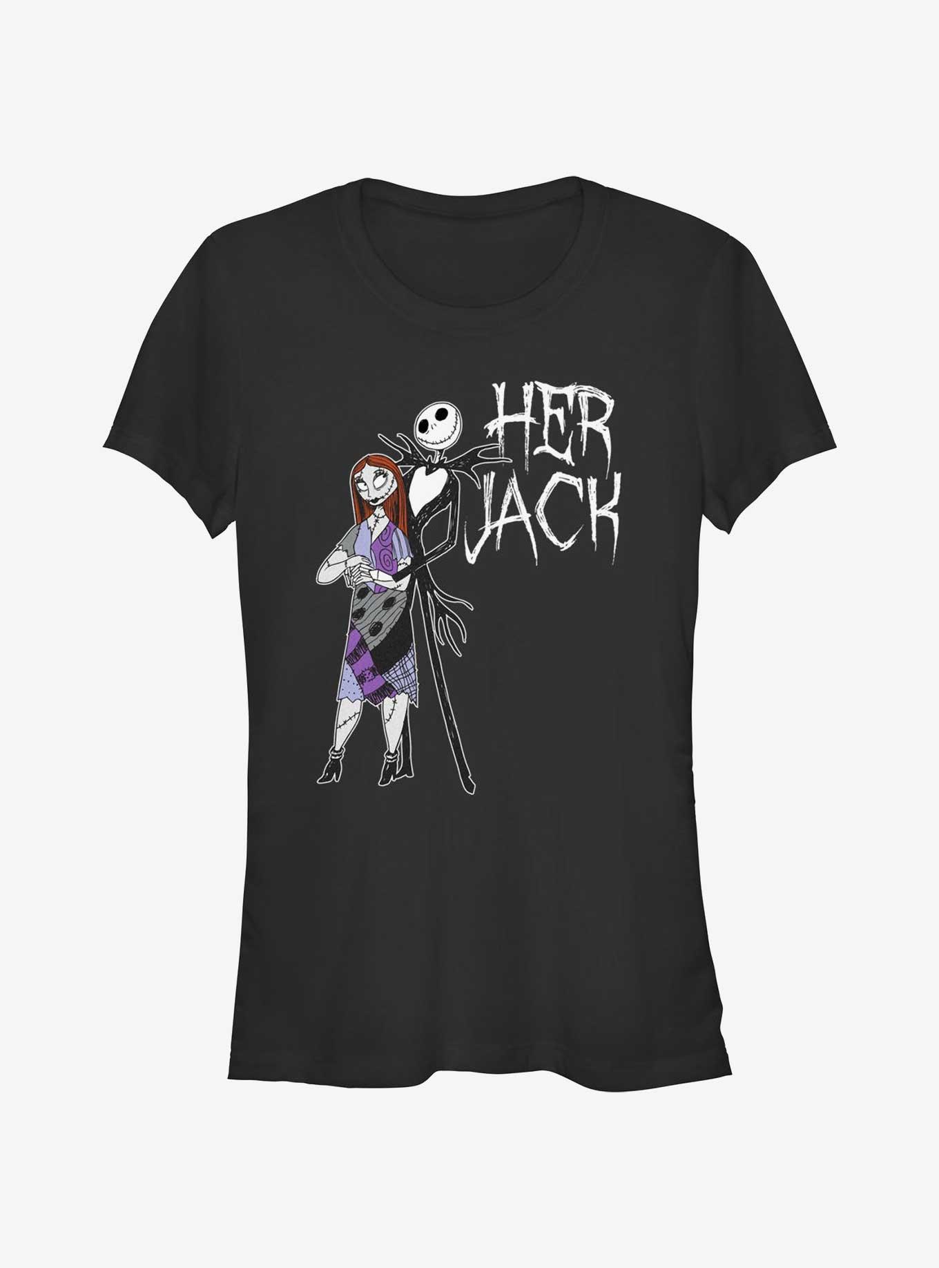 The Nightmare Before Christmas Her Jack Girls T-Shirt, , hi-res