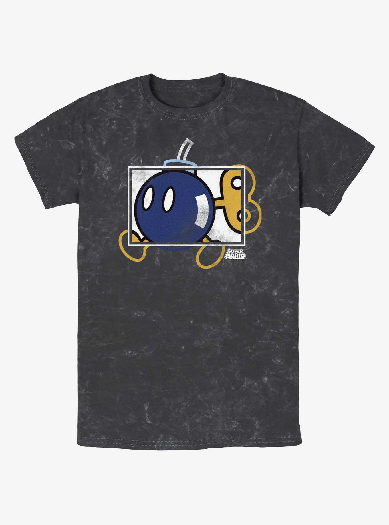 Nintendo Mario Bomb-Hei Box T-Shirt, BLACK, hi-res