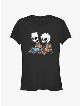 The Simpsons Skeleton Bart & Lisa Girls T-Shirt, , hi-res