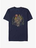 Star Wars Ewok Sunset Navy T-Shirt, NAVY, hi-res