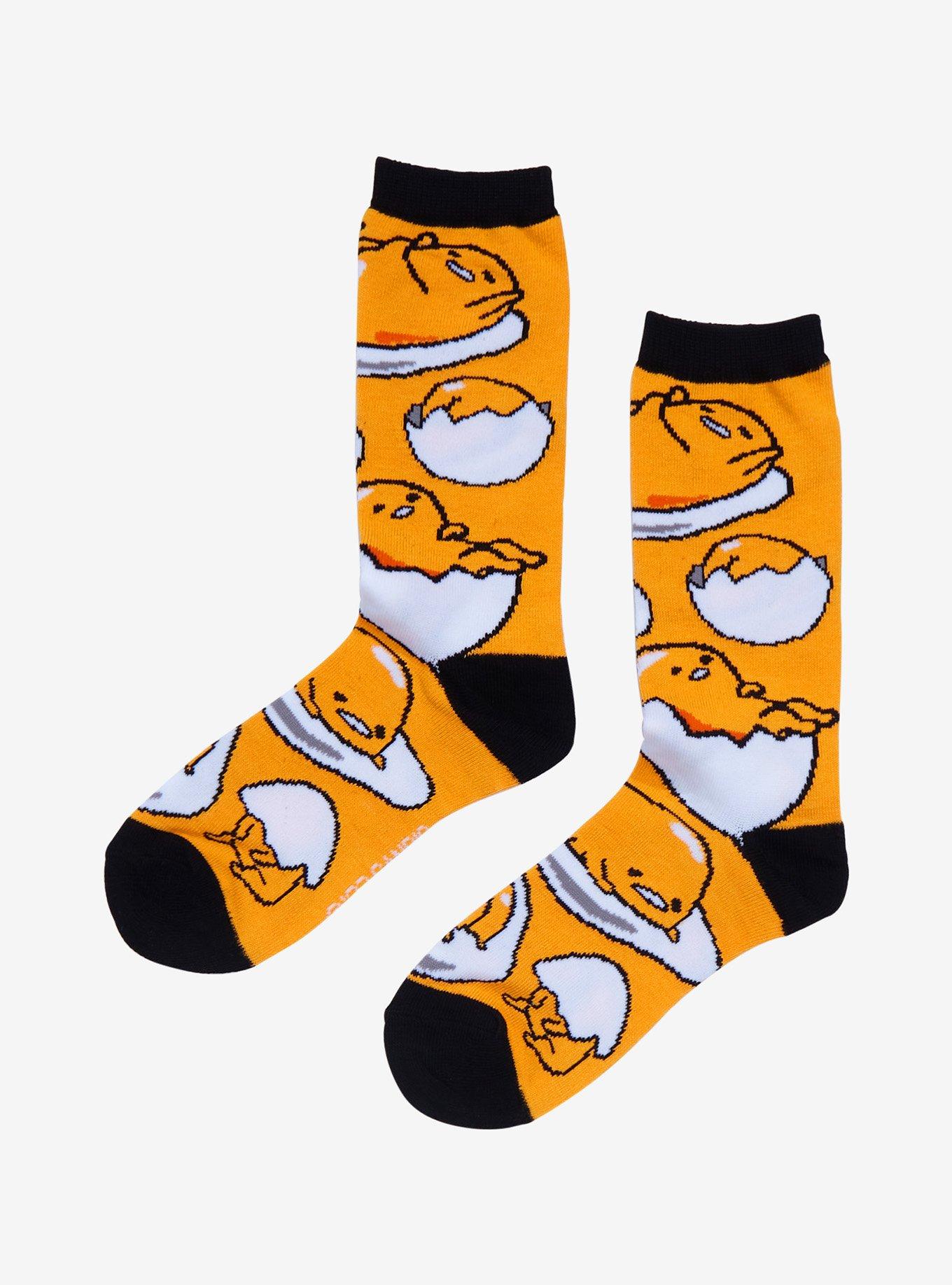 Gudetama Eggs Crew Socks, , hi-res