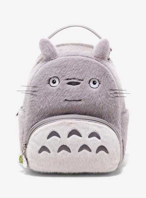 Minions Denim with Leather Backpack (Bear) - Sogo