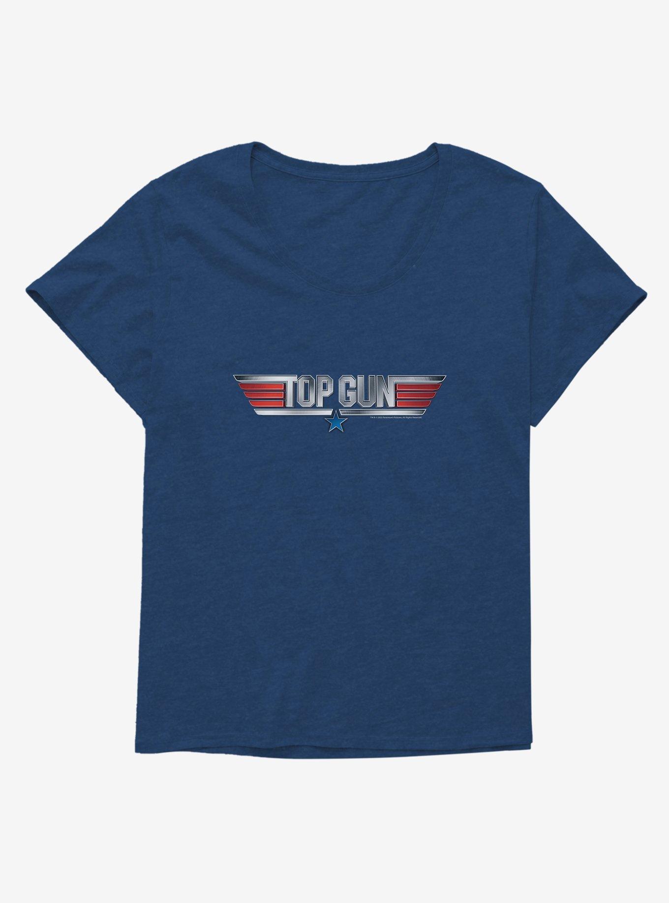 Top Gun Logo Girls T-Shirt Plus