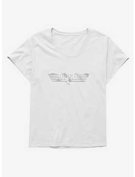 Top Gun Metal Logo Girls T-Shirt Plus Size, , hi-res