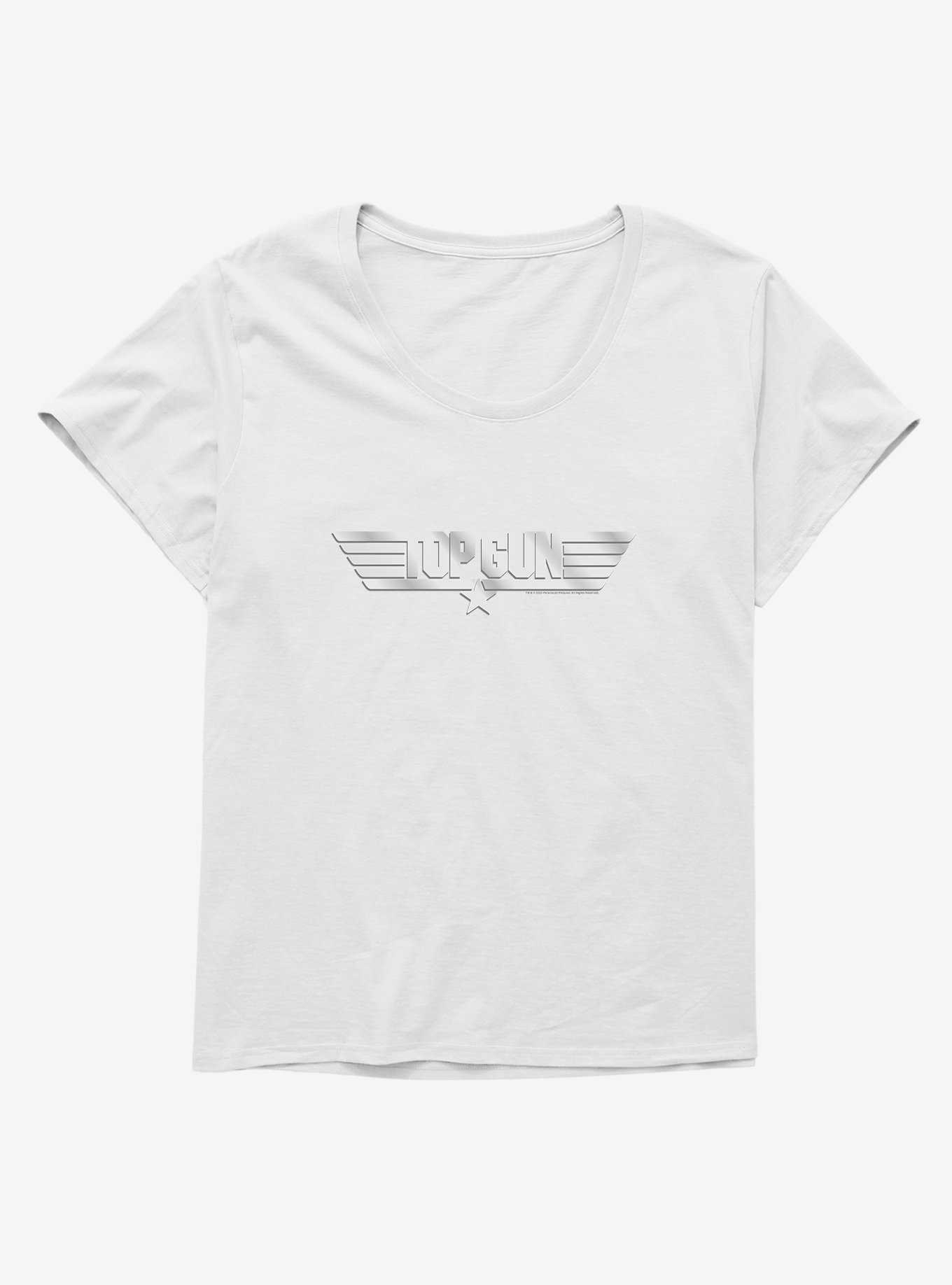 Top Gun Metal Logo Girls T-Shirt Plus Size, , hi-res