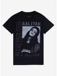 Aaliyah One In A Million Portrait T-Shirt, BLACK, hi-res
