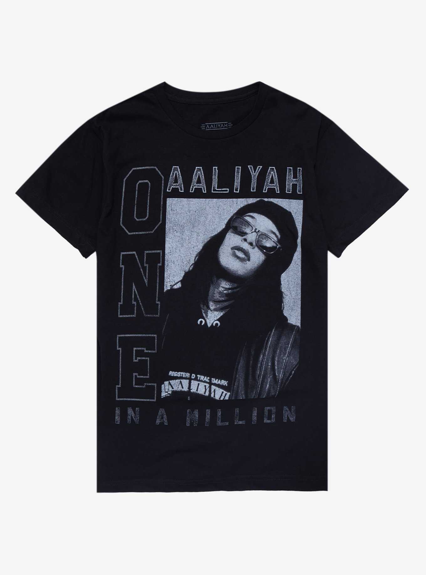 Aaliyah One In A Million Portrait T-Shirt, , hi-res
