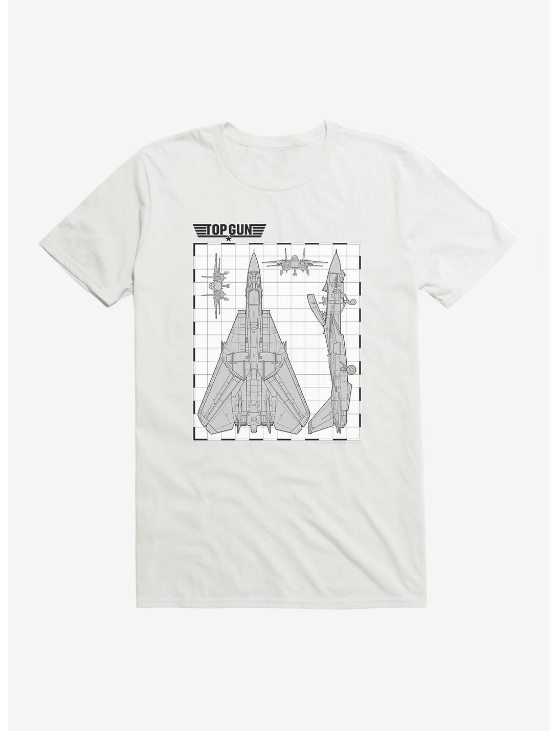 Top Gun Aircraft Grid T-Shirt, , hi-res